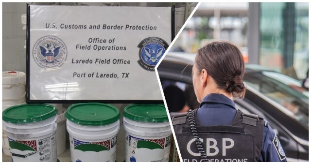280 Pounds of Meth Seized by CBP at Texas Border Crossing