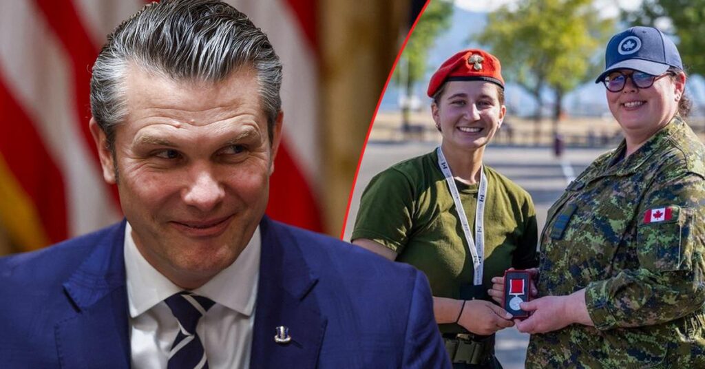 Pete Hegseth Accused of ‘Body-Shaming’ Young Canadian Female Cadets Pete Hegseth Accused of 'Body-Shaming' Young Canadian Female Cadets