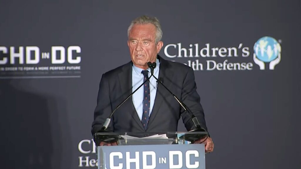 RFK Jr. delivers victory lap speech at anti-vaccine nonprofit he once led RFK Jr. delivers victory lap speech at anti-vaccine nonprofit he once led