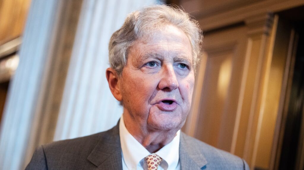 Sen. John Kennedy Criticizes Trump’s ‘Love Me’ Ads, Kennedy Center Rebrand Sen. John Kennedy Criticizes Trump's 'Love Me' Ads, Kennedy Center Rebrand