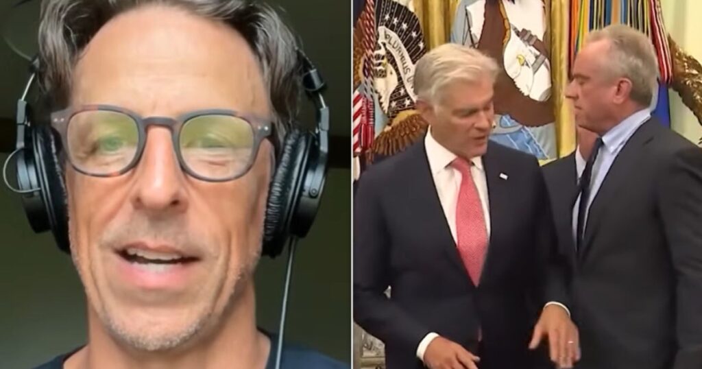Seth Meyers Decodes That Bonkers RFK Jr.-Mehmet Oz Moment Next To Trump Seth Meyers Decodes That Bonkers RFK Jr.-Mehmet Oz Moment Next To Trump
