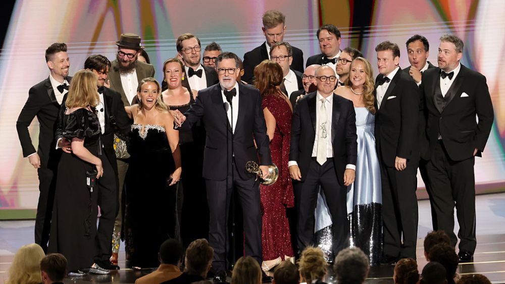 Stephen Colbert Says ‘Free Speech Is Alive and Well’ After Emmy Win Despite CBS Cancellation Stephen Colbert Says 'Free Speech Is Alive and Well' After Emmy Win Despite CBS Cancellation