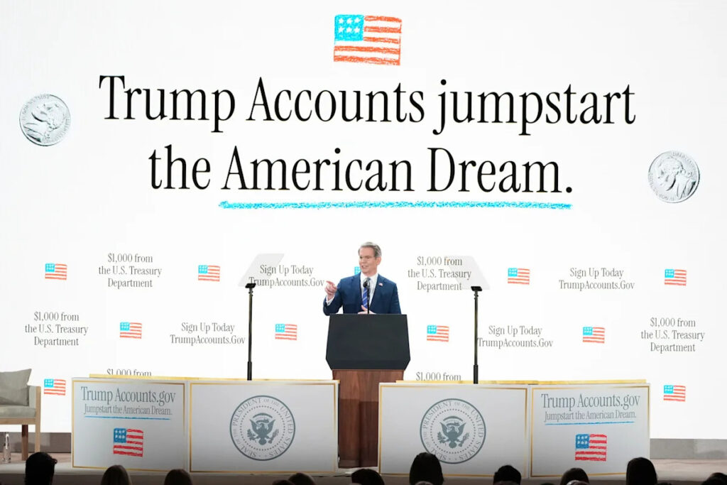 Trump Accounts could help lower-income families most. Few have signed up. Trump Accounts could help lower-income families most. Few have signed up.