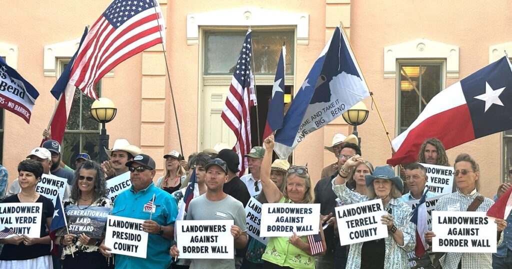 Trump Administration Begins Building Border Wall In Texas’ Big Bend Region Trump Administration Begins Building Border Wall In Texas’ Big Bend Region