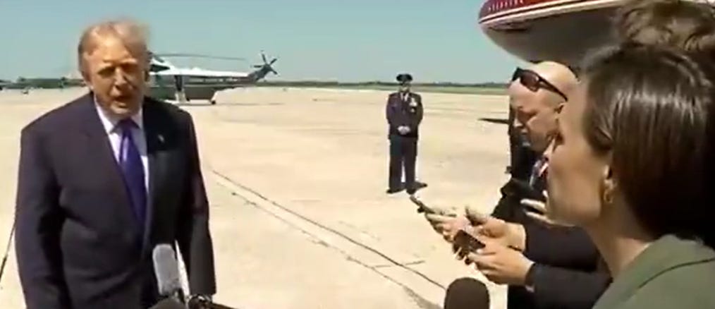 Trump Blows Up When Asked Why Republicans Are Fleeing His Convention Trump Blows Up When Asked Why Republicans Are Fleeing His Convention