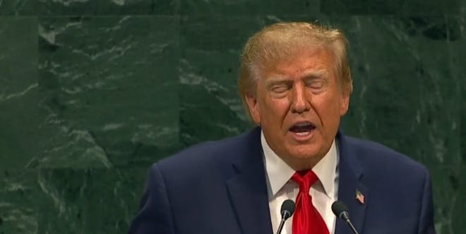 Trump Bombs At The UN As He Tries To Avoid Being Charged With War Crimes Trump Bombs At The UN As He Tries To Avoid Being Charged With War Crimes