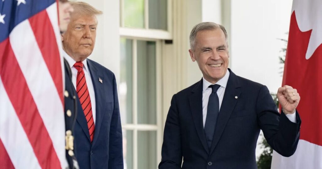 Trump Trolls Canadian Prime Minister Mark Carney, Calls Him Governor – “Get Up Governor” * The Gateway Pundit * by Jordan Conradson