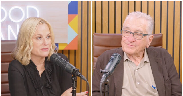 Robert De Niro Cries After Amy Poehler Gushes Over His Rabid Trump Trashing