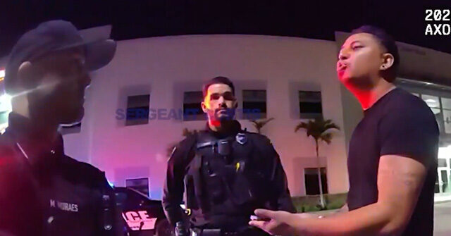 Belligerent Motorist Tries to Tangle with Florida Cop, Former UFC Fighter