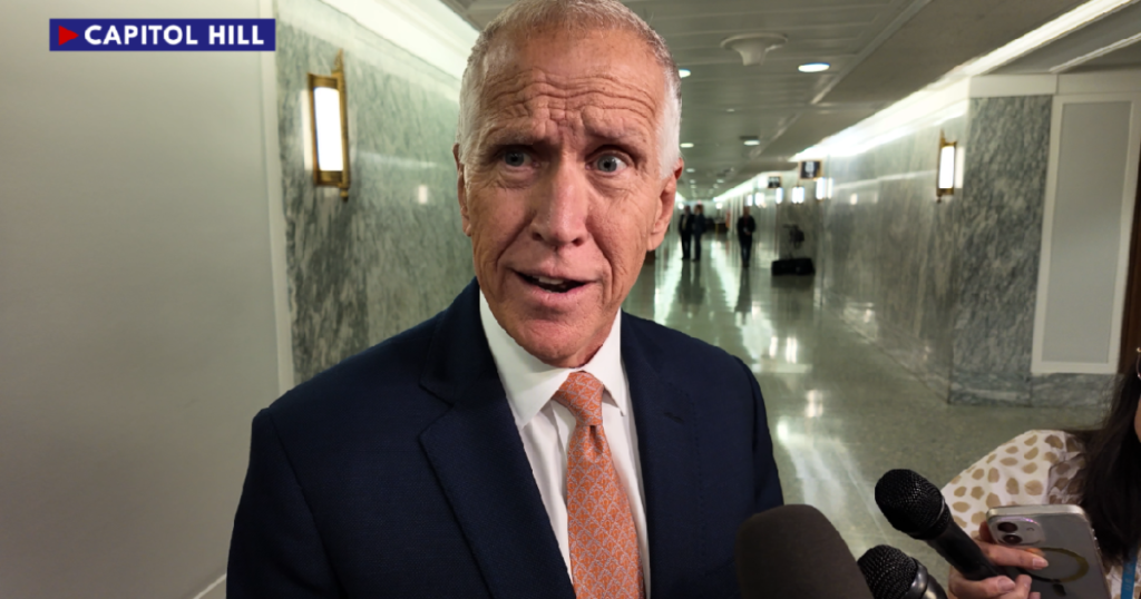 EPIC! Dirty RINO Thom Tillis Gets Schooled on X for Ignorant Post on “Starlink” * The Gateway Pundit * by Jim Hoft EPIC! Dirty RINO Thom Tillis Gets Schooled on X for Ignorant Post on “Starlink” * The Gateway Pundit * by Jim Hoft