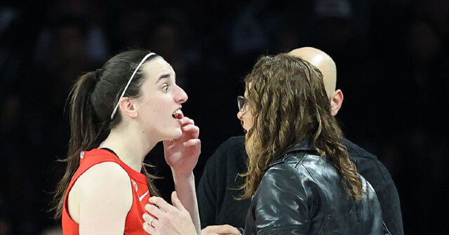 Caitlin Clark Corners Refs After Being Bloodied by Elbow to Her Face
