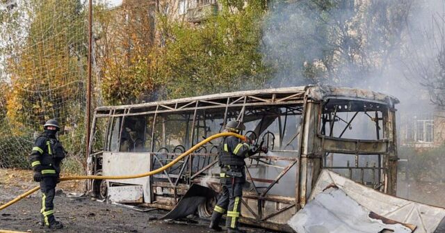 30 Killed in Russian Air Strike on Civilian Bus Stop
