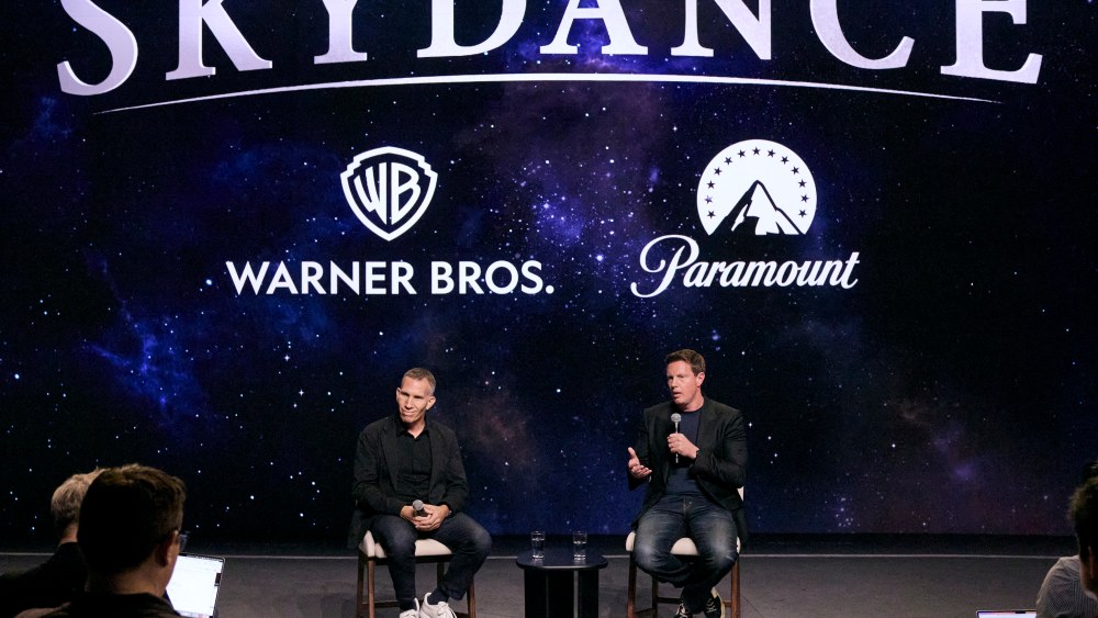 Inside David Ellison’s ‘Day One’ Skydance Press Conference Inside David Ellison's 'Day One' Skydance Press Conference