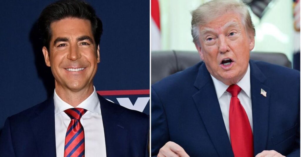 Jesse Watters Laughs Off Donald Trump Checking Out Men's Butts