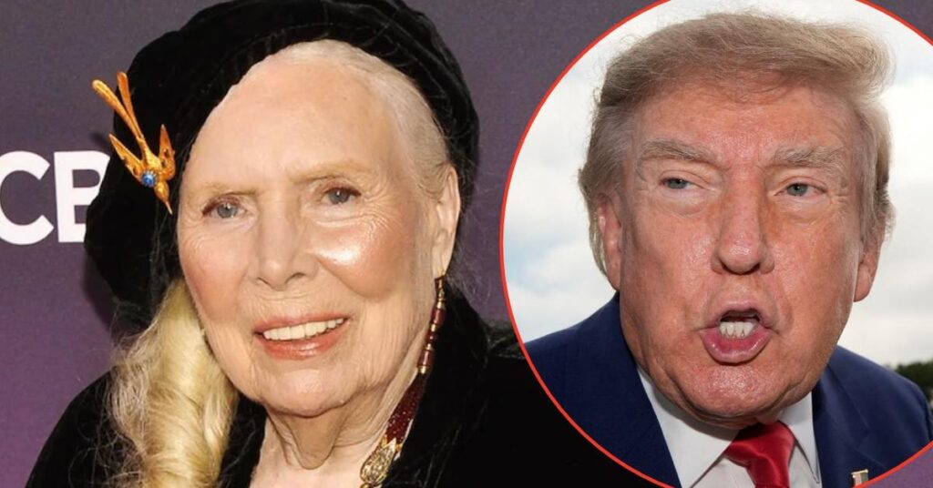 Joni Mitchell Becomes Official U.S. Citizen, Calls Out Trump Joni Mitchell Becomes Official U.S. Citizen, Calls Out Trump