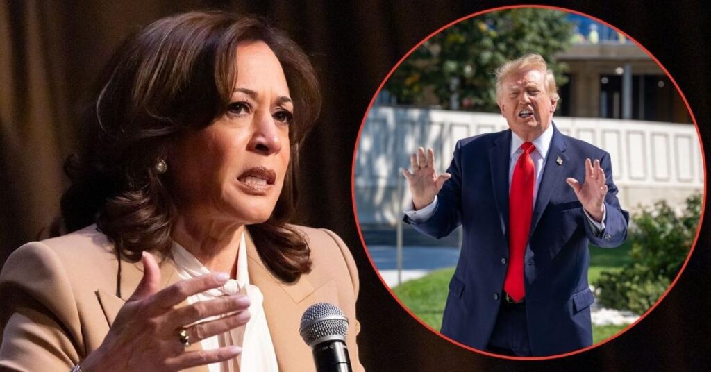 Kamala Harris Slams Trump Over His War With White House Press