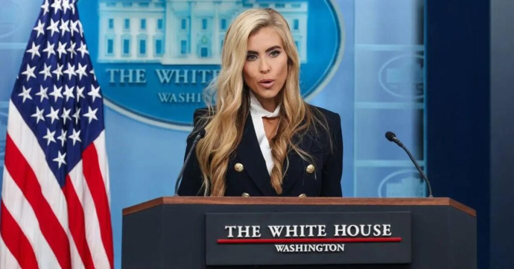 Katie Zacharia's Debut as White House Press Secretary Slammed, Compared to Anthony Scaramucci