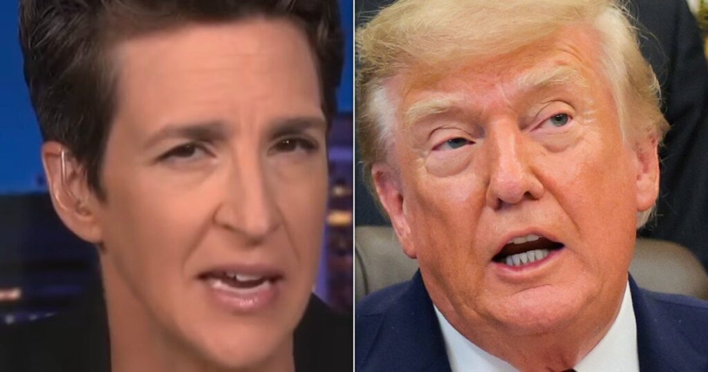 Rachel Maddow Lays Out A Worrying Trump Succession Scenario