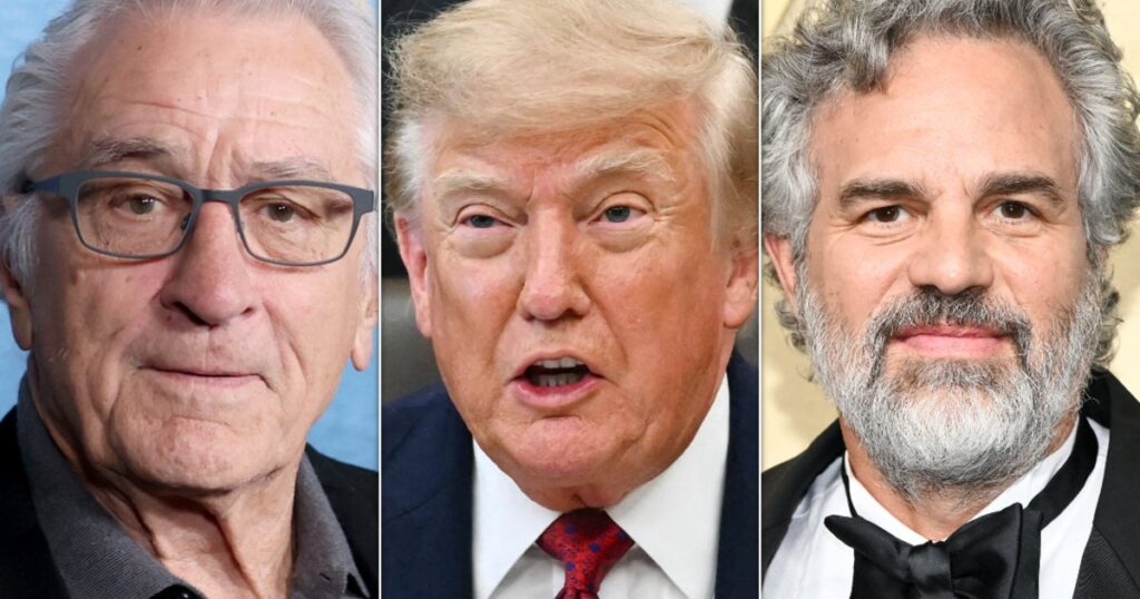 Robert De Niro And Mark Ruffalo Deliver A Blistering One-Two Against Trump