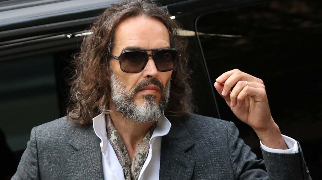 Russell Brand Arrives At Court For Trial On Rape And Sexual Assault Charges