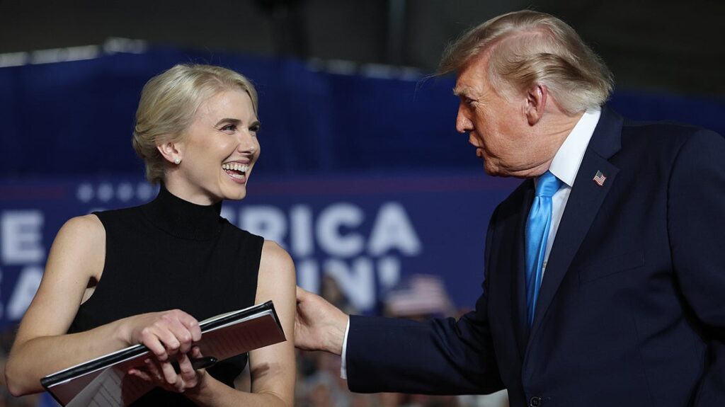 Trump Calls Natalie Harp Onto Rally Stage And It Got Weird