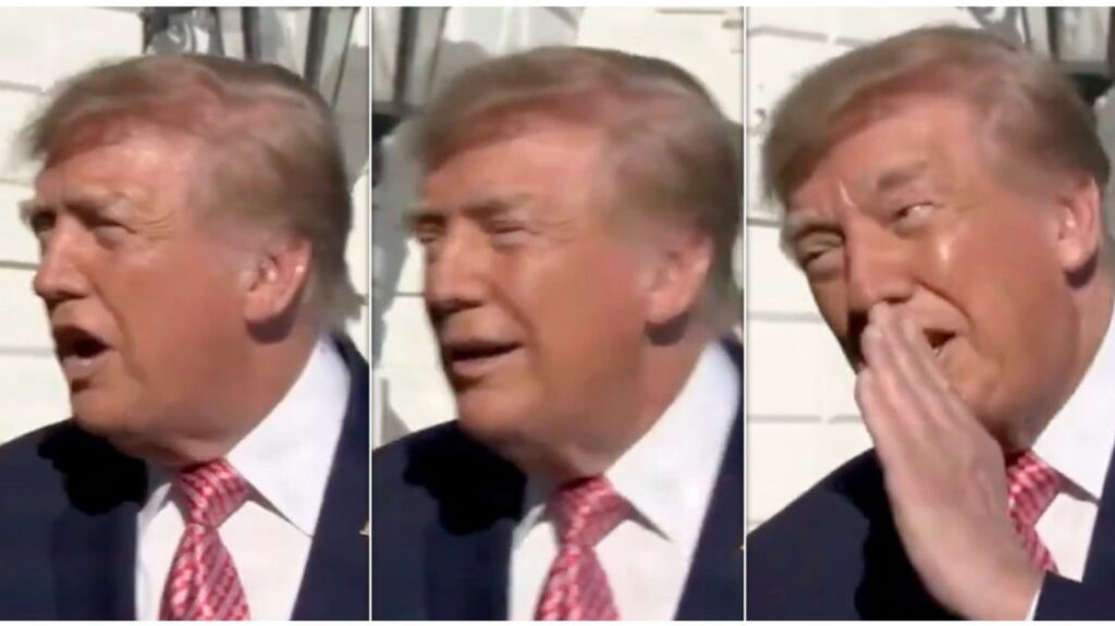 Trump Gears Up To Berate A Female Reporter; Then Comes The Awkward Reveal Trump Gears Up To Berate A Female Reporter; Then Comes The Awkward Reveal