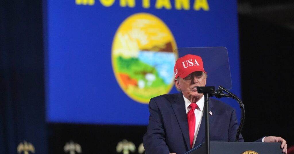 Trump Says Advanced Defense Test Range To Be Located In Montana Trump Says Advanced Defense Test Range To Be Located In Montana