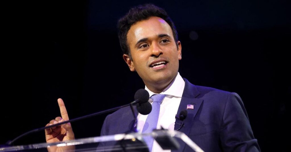 Vivek Ramaswamy Roasted After Nearly Dropping Kid At Trump Rally Vivek Ramaswamy Roasted After Nearly Dropping Kid At Trump Rally