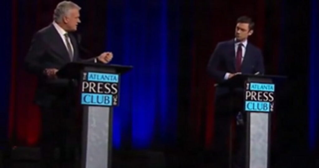 WHOA! Republican Mike Collins Drops a Jeffrey Epstein Sized BOMB on Democrat Jon Ossoff in Georgia Senate Debate (VIDEO) WHOA! Republican Mike Collins Drops a Jeffrey Epstein Sized BOMB on Democrat Jon Ossoff in Georgia Senate Debate (VIDEO)
