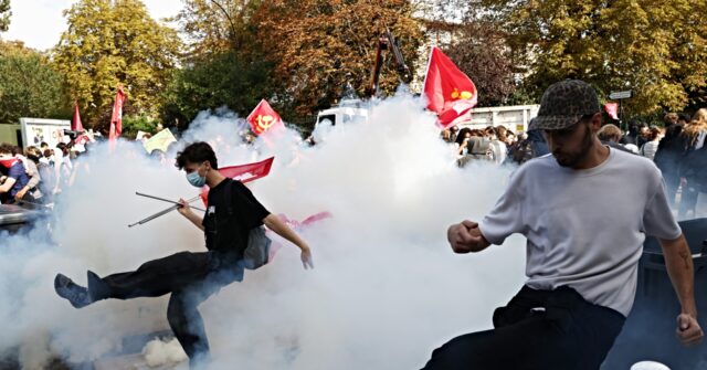 Chaos Engulfs France as Far-Left Violence Sees Nearly 2,000 Detained